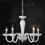 Πολύφωτο Aca Lighting  BLK82185PWC