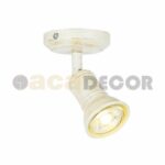 ACA Lighting Επίτοιχο Οροφής Σποτ Μεταλλικό Μονόφωτο - Image 2