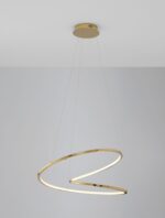 Κρεμαστό Φωτιστικό Χρυσό Girish – 9248109 Νοva Luce - Image 3