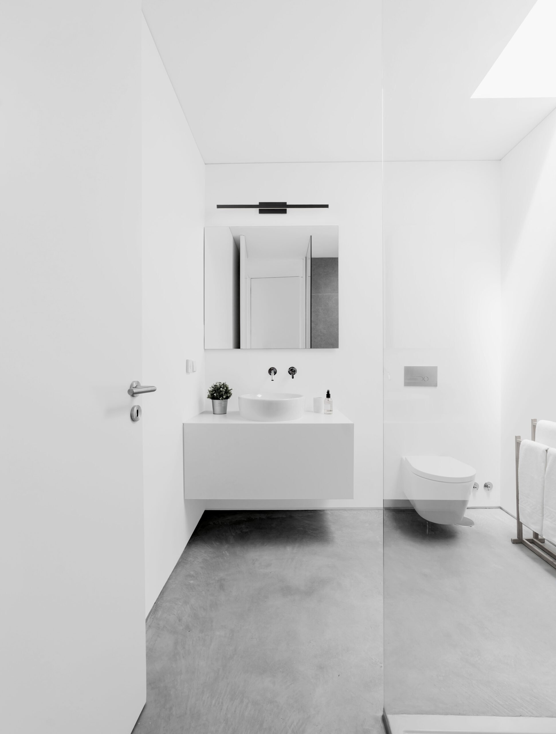 Bathroom,Inside,Modern,Villa,House Απλίκα LED FLAT 787011 Nova Luce - Image 1