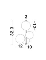 Απλίκα ODILLIA 9009252 Nova Luce - Image 2