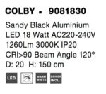 Επιδαπέδιο Φωτιστικό COLBY 9081830 Nova Luce - Image 5