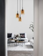 Κρεμαστό Τρίφωτο VELOR 9236735 Nova Luce