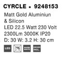 Απλίκα LED CYRCLE 9248153 Nova Luce - Image 7