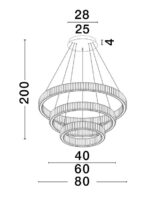 Κρεμαστό Φωτιστικό AURELIA 9333069 Nova Luce - Image 4