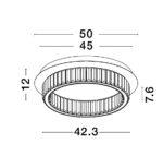 Φωτιστικό Οροφής AURELIA 9333079 Νοva Luce - Image 4