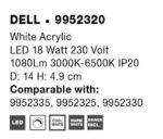 Ανεμιστήρας Οροφής DELL 9952335 Nova Luce - Image 9