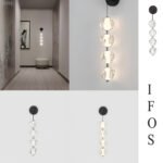 Επίτοιχο Μεταλλικό Φωτιστικό LED IFOS 9186810