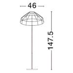 Φωτιστικό Δαπέδου Εσωτερικού Χώρου LED CARO 9586529 - Image 3
